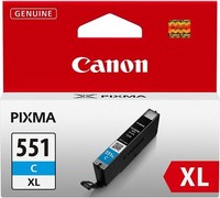 Original Patrone Canon Cli 551XL C Cyan 6444B001 Tintenpatrone Angebot Neu!
