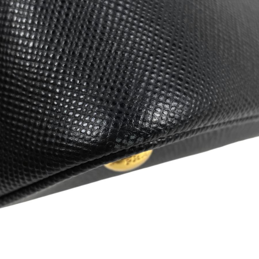 PRADA 2WAY Shoulder Bag 1BG887 Black Leather Small Bag with Dust Bag #BS816 thumbnail 3