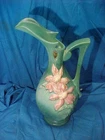 Orig 1944 ROSEVILLE Pottery CLEMATIS 15" URN Shaped VASE Clean