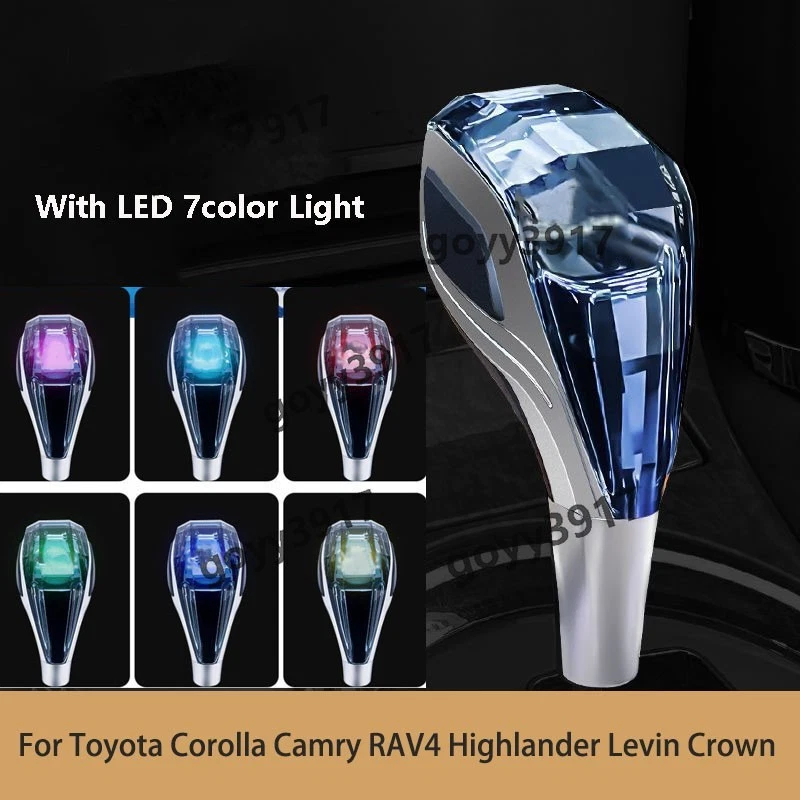Palanca de cambios LED activada por movimiento táctil de cristal para automóvil para TOYOTA ALL Foto 2 de 4