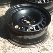 Mercedes Stahlfelge in 6 1/2J x 15 Zoll Et37 W210 w126 w124 Felge schwarz 5 loch