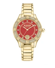 Versus Versace Womens  Gold 36mm Bracelet Fashion Watch