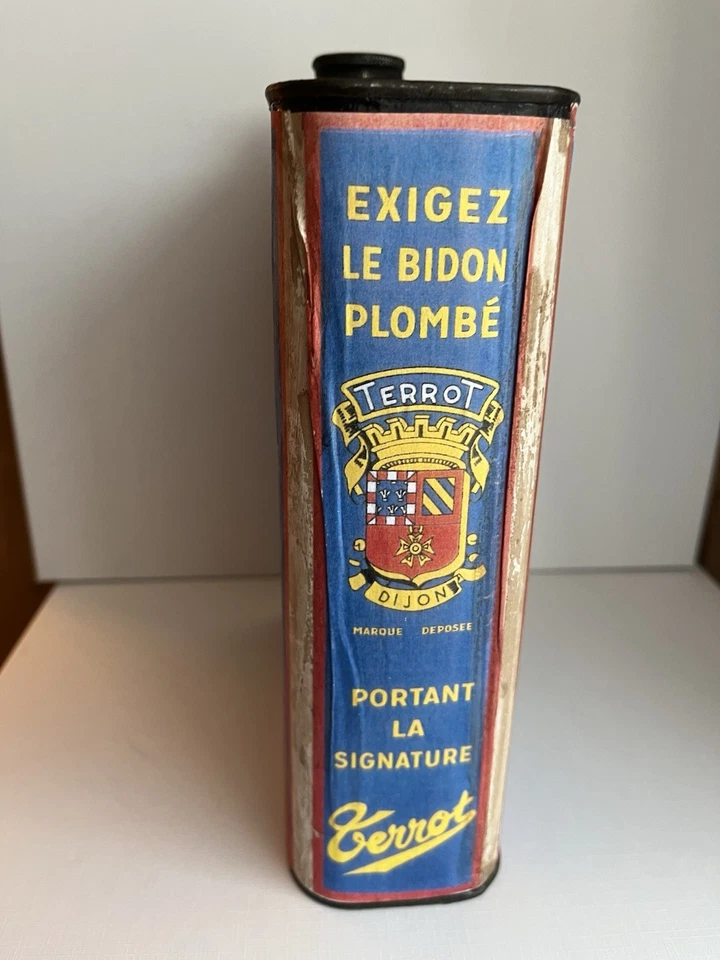 Bidon d' huile TERROT bandeau Papier - Photo 4/4