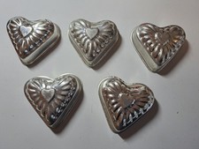 Moules à chocolat COEURS  en fer blanc  Le vieux Pané Neuf