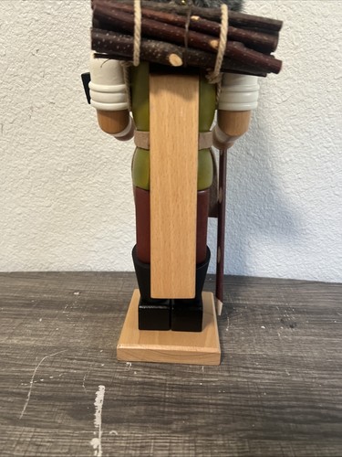 Vintage Holzkunst Christian Ulbricht Rare German Woodsman Nutcracker 15.5” Read - Picture 11 of 17