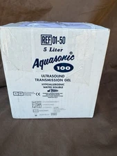 Aquasonic Ultrasound Gel Blue 5 Liter Jug 01-50 (1 Each) Exp 5/1/29
