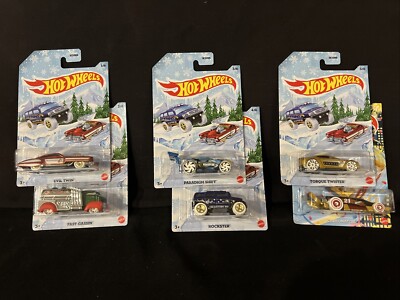 2020 Hot Wheels Winter Series Christmas Complete Set of 6 Carbonator