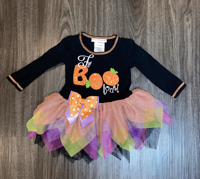 Bonnie Baby Faboolous Fabulous Tutu One Piece Halloween Dress Size