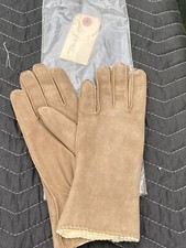 Vintage NOS Women  s Size Small Mink Colored Gloves RARE 