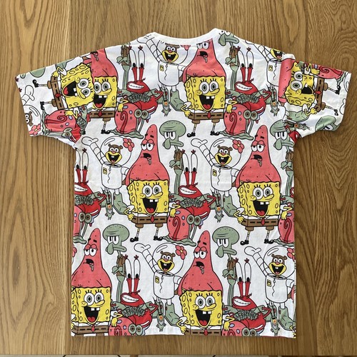Nickelodeon 2021 Mens Sponge Bob Patrick Gary Sandy Gang T-shirt Nickelodeon M - Picture 3 of 8