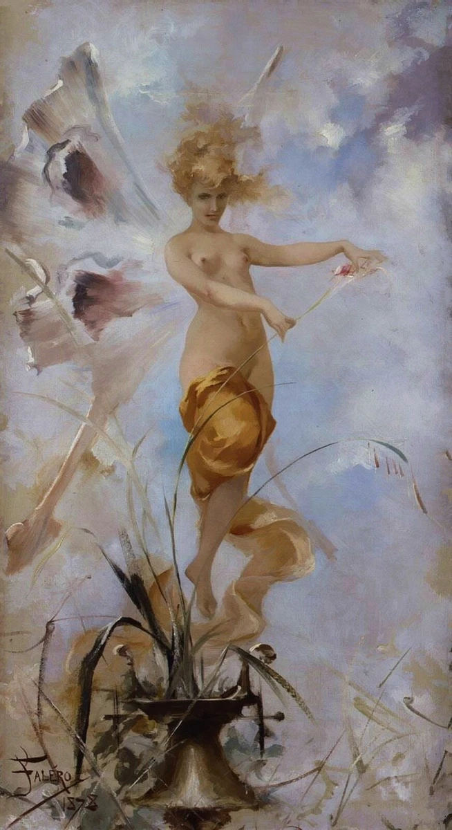 Luis Ricardo Falero : Elf : Archival Quality Art Print | eBay