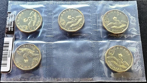 Photo of a 2012 Canada Loonie from an eBay listing that sold on Jul 15, 2026