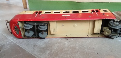 Ancien Train Automotrice Micheline Locomotive SNCF JEP/Old toy Jouet Ancien - Bild 17 von 22