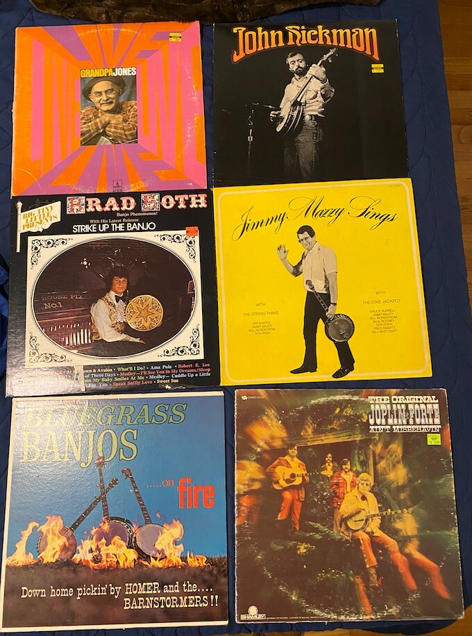 Banjo Records Variety Pack (6 vinyl records) (Lot 1)-image