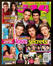 J-14 Magazine July 2013 One Direction Harry Liam Niall Taylor Swift Demi Lovato