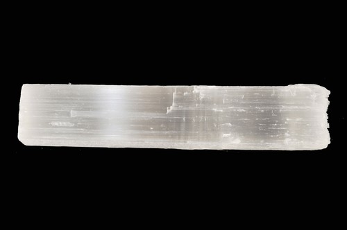 SELENITE Log 6" 3-5 Oz Rough Natural Mineral Rocks Specimen Unpolished Stones - Picture 4 of 4