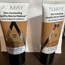 2 Almay Skin Perfecting Healthy Biome Makeup With Prebiotic Complex 150 Tan