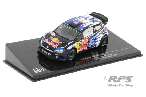 VW Polo R WRC Winner Rally Rally Portugal 2015 Latvala 1:43 IXO Minipartes