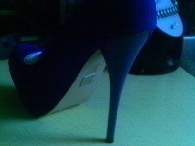 Pumps Heels BlUE Suede Sexy 