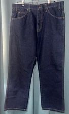 NWT Rivet Supply Company Workwear Jeans 34 X 30 Dark Wash