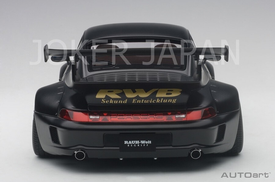 AUTOart RWB 993 (Matt Black) 78154 1/18 JDM | eBay