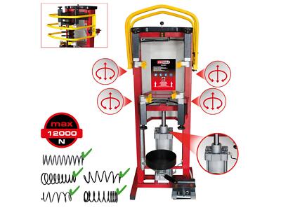 KS Tools Druckluft-Federspanner Max. 10 Bar – 1200 Kg Druckkraft, 450 Mm Hub – Für 95% Aller Fahrzeuge, Robuster Sicherheitskäfig KS Tools Druckluft-Federspanner Max. 10 Bar – 1200 Kg Druckkraft, 450 Mm Hub – Für 95% Aller Fahrzeuge, Robuster Sicherheitskäfig