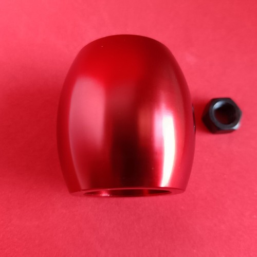 RED WEIGHTED 5SP JDM SHIFT GEAR KNOB for LANCER EVO Eclipse MIRAGE RALLIART 3000 - Picture 5 of 6