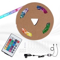 Led Band Led Stripe AußEn Dimmbar 1 Meter Rgb IP44 30W Weiß Kunststoff Briloner