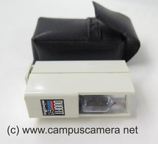 Minolta Flash Duofit-S AG Bulb Flashgun Vintage Unit w/case for Minolta compacts