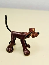 Vintage Marx Disneykin Pluto Plastic Figure 1950s