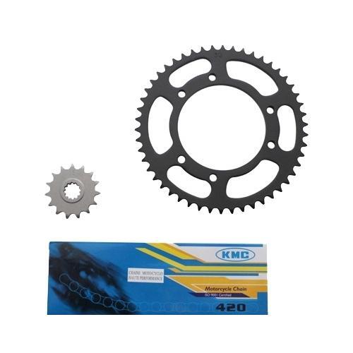 Kit chaine MBK X-Limit après 2004 idéal pour remplacer une transmission usée