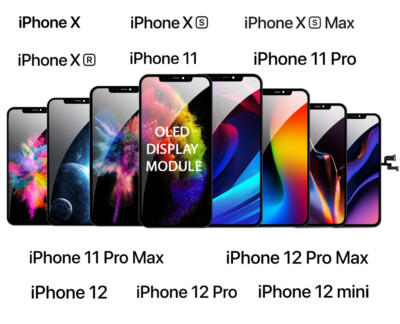 iphone x, 11. 12, 13, 14, 15 High End OLED Touch Display Digitizer Ersatz