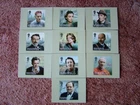 PHQ Stamp card set No 375 GREAT BRITONS, 2013. 10 card set  Mint Condition.