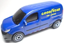 2023 MATCHBOX '18 RENAULT KANGOO EXPRESS GOODYEAR TIRE SERVICE BLUE 2 5/8" VAN