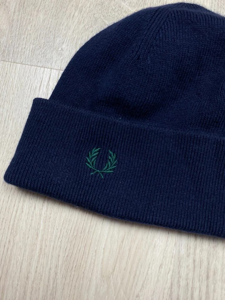 Gorro tejido de lana Fred Perry para hombre Foto 2 de 4