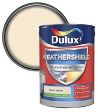 Dulux Weathershield Smooth Masonry Paint 5L All Colours