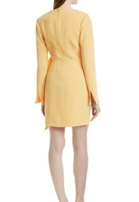 Cinq  Sept Sierra Wrap Front Long Sleeve Minidress-Size 2 (PLK#102) | eBay