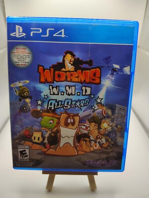 WORMS WMD - SONY PLAYSTATION 4 PS4 - COMPLETE *TESTED & WORKING*