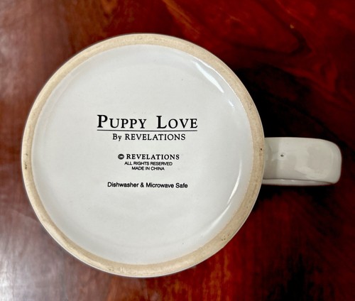 Puppy Love By Revelations Various Breeds Cute Puppies Mug 12oz. New In Box - Picture 6 of 13