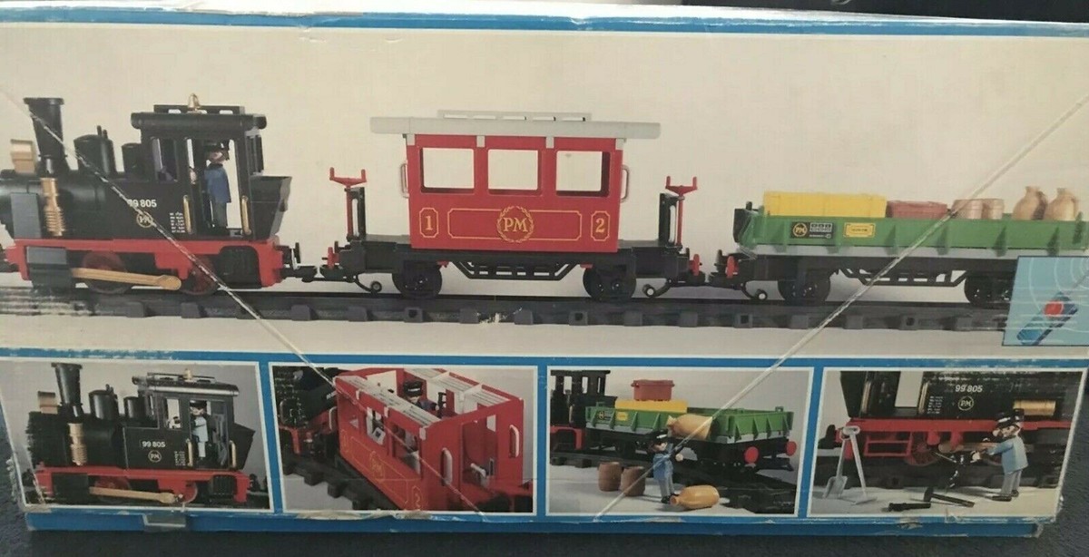 PLAYMOBIL : CHEMIN De Fer De 4017 Locomotive à Vapeur Avec Lumière - Foto 8