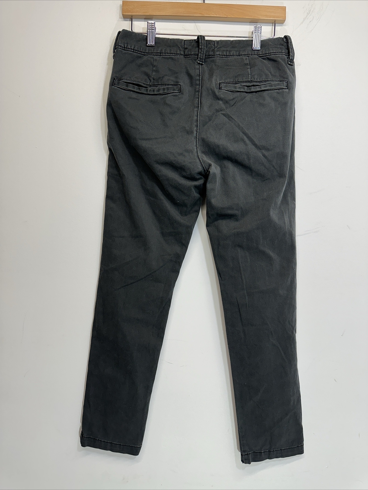 Hollister Original Epic Flex Gray Men's Size 28x30 Chino 5 Pocket Pants