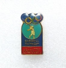 2000 Sydney Olympic Games Coca Cola Sport Icon Pin Series Baseball Badge