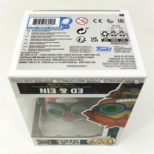 FUNKO POP! - Cowboy Bebop - ED & EIN Figure (1215) - NEW - Picture 5 of 5