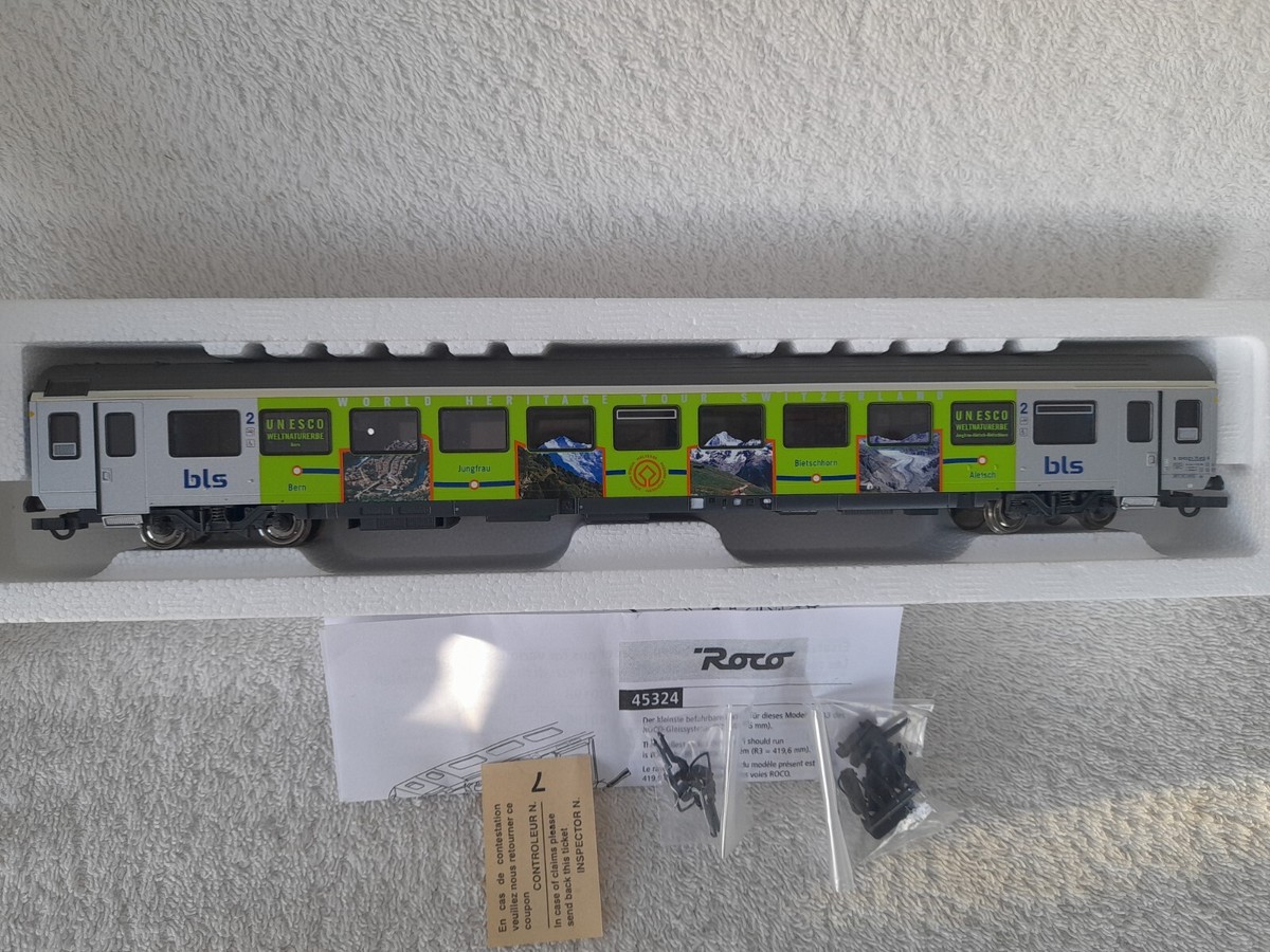 Roco HO 45324 BLS 2K EW IV Tourismus Zug Roco HO 45324 BLS 2K EW IV Tourismus Zug