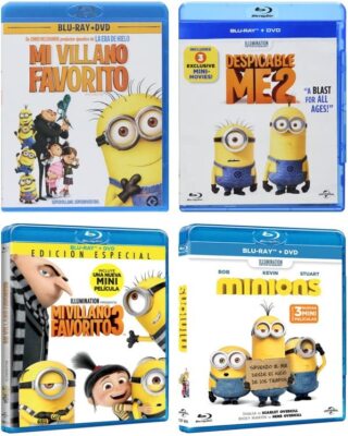 Despicable Me and Minions Blu-ray + DVD Collection