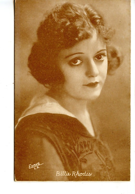 Billie Rhodes-Pretty Theatre & Movie Actress-Vintage Postcard | eBay