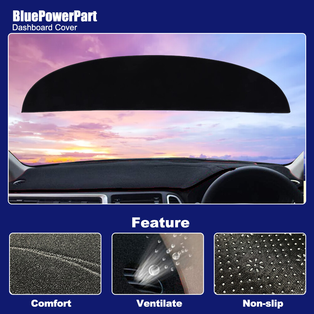 Non-Slip DashMat For Tesla Model 3 Tesla 3 2017-2022 Dashboard Cover Black