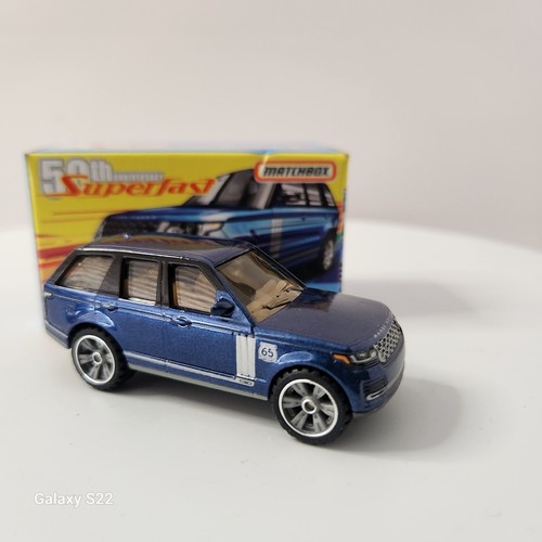 2017 Matchbox 2018 Land Rover Vogue SE #4 50th Anniversary Super Fast Power Grab - Bild 4 von 6