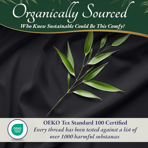 100% Organic Viscose Derived from Bamboo Sheets Cal King Size 6Pcs - Ultra Soft - Picture 7 of 8
