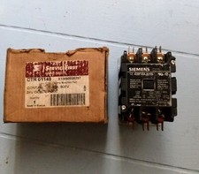 CTR01149 SIEMENS 42BF35AJAHW DEFINITE PURPOSE MAGNETIC CONTACTOR 3 POLE 30A 24V